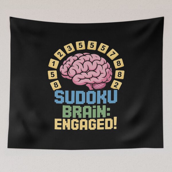 Item preview, Sudoku Puzzle Brain Game for Smart Solvers designed and sold by JaskconLIfe23.
