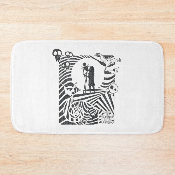 Item preview, Nightmare Before Christmas Jack And Sally Silhouettes designed and sold by Yareli Jonathon.