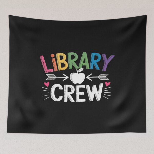 Item preview, Library Crew Teacher Funny First Day of School Gift designed and sold by TAYLOROUSDALE.