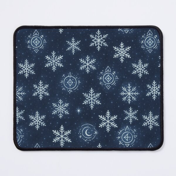 Item preview, Arcane Snowflake Seamless Pattern – Winter Magic Design designed and sold by AlcheArtsStudio.