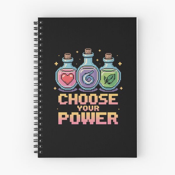 Item preview, Choose Your Power | Retro Potion RPG Item Magic Gamer Gift Design | Pixel Adventure Quest designed and sold by pixelpopplanet.
