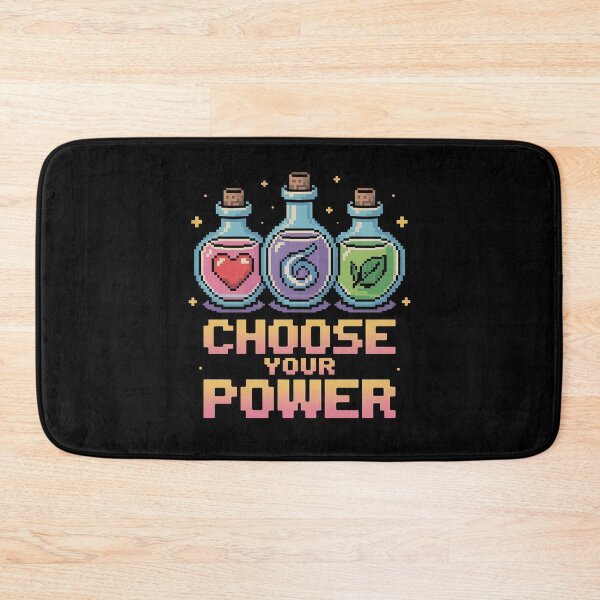 Item preview, Choose Your Power | Retro Potion RPG Item Magic Gamer Gift Design | Pixel Adventure Quest designed and sold by pixelpopplanet.