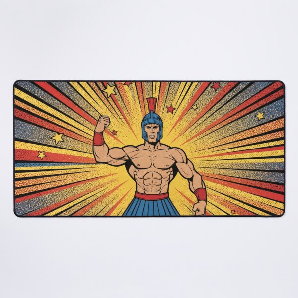 Item preview, Gladiator POW! - Gladiatorial Graffiti designed and sold by CleverCulture.