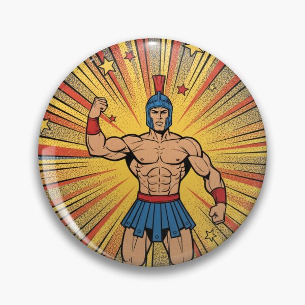 Item preview, Gladiator POW! - Gladiatorial Graffiti designed and sold by CleverCulture.