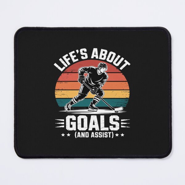 Item preview, Life's About Goals Hockey Player Ice Hockey Youth Kids Boys designed and sold by TAYLOROUSDALE.