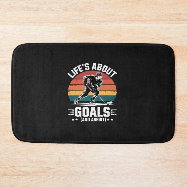 Item preview, Life's About Goals Hockey Player Ice Hockey Youth Kids Boys designed and sold by TAYLOROUSDALE.