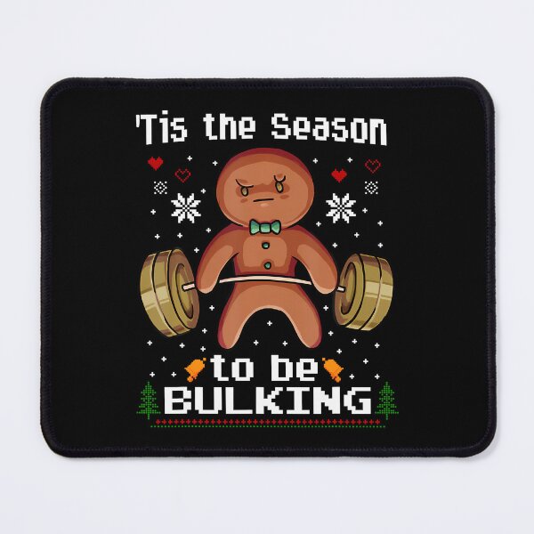 Item preview, Tis The Season To Be Bulkin Gingerbread Man Gym Christmas designed and sold by AntoinetteIsa.
