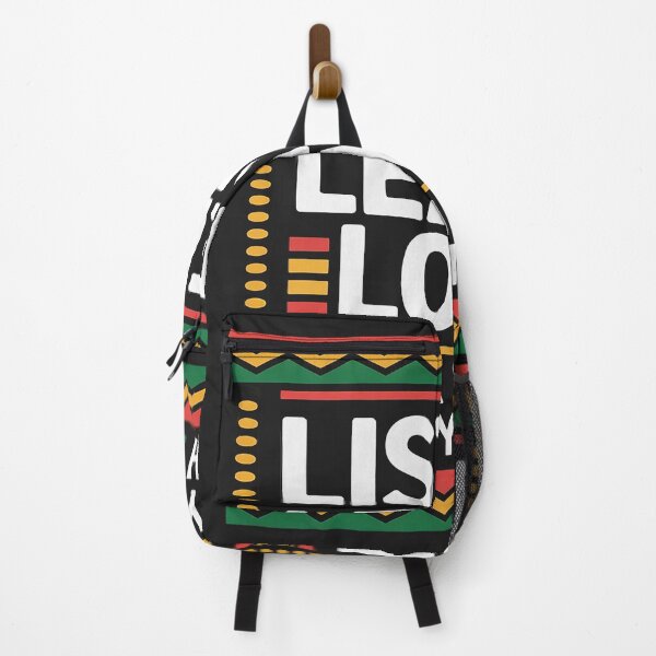 Item preview, Listen Learn Love Black History Month African American Afro designed and sold by TAYLOROUSDALE.