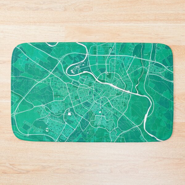 Item preview, Zaragoza City Map of Spain - Watercolor designed and sold by deMAP.