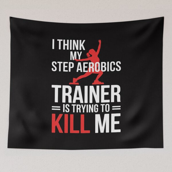 Item preview, Aerobics Workout Apparel Step Aerobics Trainer Step Aerobics designed and sold by Silicula.