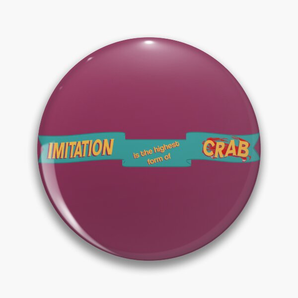 Item preview, Imitation is the highest form of Crab designed and sold by jsmerchshop.