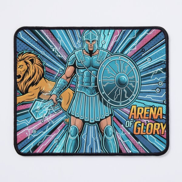 Item preview, Gladiator POW! - Gladiatorial Graffiti designed and sold by CleverCulture.