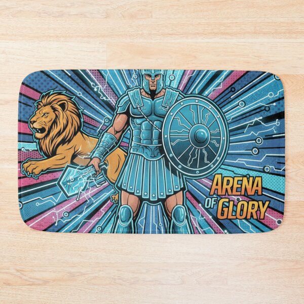 Item preview, Gladiator POW! - Gladiatorial Graffiti designed and sold by CleverCulture.