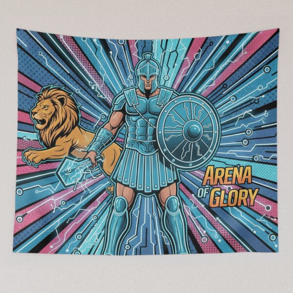 Item preview, Gladiator POW! - Gladiatorial Graffiti designed and sold by CleverCulture.