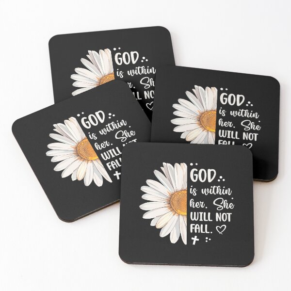 Item preview, God Is Within Her Psalm 465 Bible Verse Christian Woman designed and sold by AlbertaDana.
