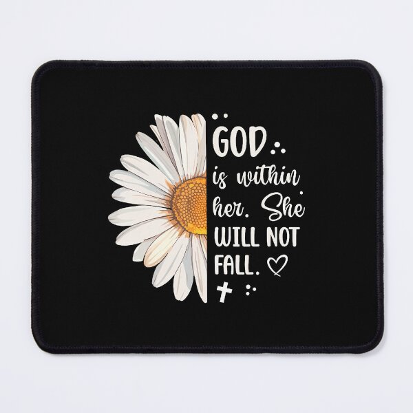 Item preview, God Is Within Her Psalm 465 Bible Verse Christian Woman designed and sold by AlbertaDana.