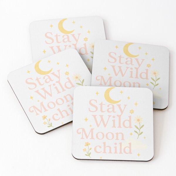 Item preview, Stay Wild Moonchild – Celestial Cottagecore Hoodie designed and sold by PinkWitchCo.