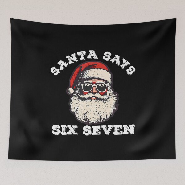 Item preview, Santa dice seis siete 67 jerga navideña divertida de la generación alfa designed and sold by BrandyMartha.