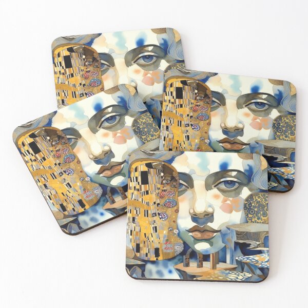 Item preview, Modern art, Dali, Klimt, Picasso, inspired  designed and sold by Grimtruths.