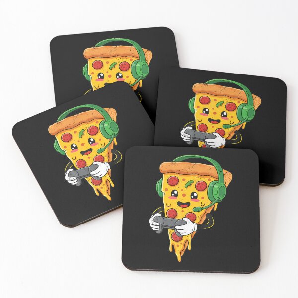 Item preview, Gamer Pizza Video Gaming Funny Food Men Boys Kids Teen Youth designed and sold by JacquelineEnri.
