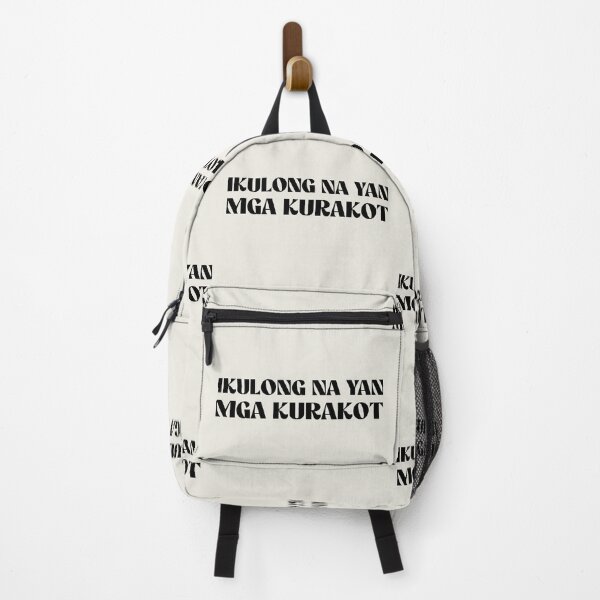 Item preview, IKULONG NA YAN MGA KURAKOT SLOGAN FILIPINO STICKER designed and sold by aydapadi.