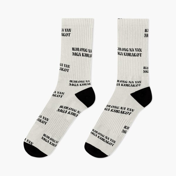 Item preview, IKULONG NA YAN MGA KURAKOT SLOGAN FILIPINO STICKER designed and sold by aydapadi.