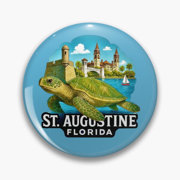 Item preview, St. Augustine, Florida - Sea Turtle designed and sold by Myra365Art.