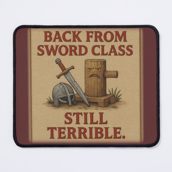 Item preview, Back from Sword Class. Still Terrible. designed and sold by fairmaiden7.