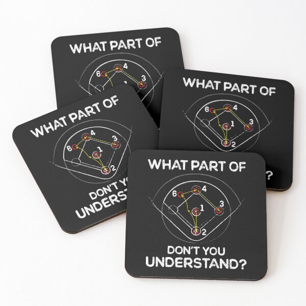 Item preview, What Part Of Dont You Understand 6432 Baseball designed and sold by AlbertaDana.