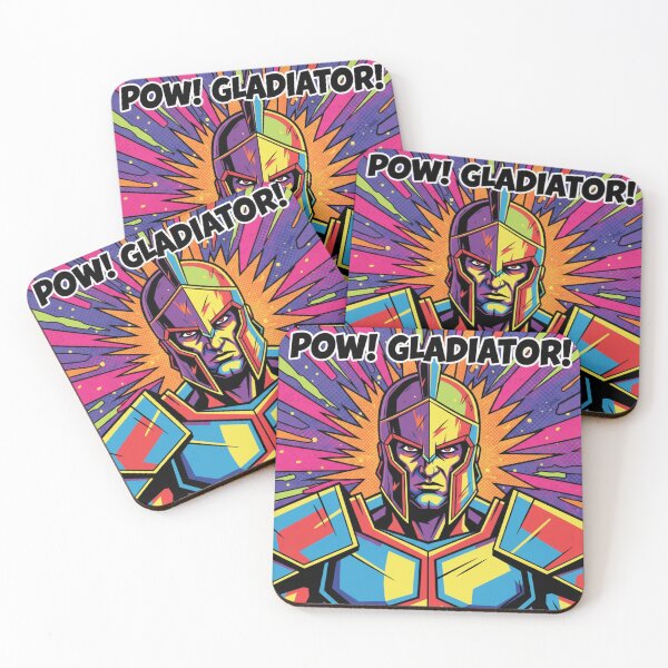 Item preview, Gladiator POW! - Gladiatorial Graffiti designed and sold by CleverCulture.