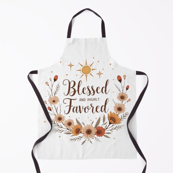 Item preview, Blessed and Highly Favored | Vintage Boho Blessing Art for Faith-Filled Special Occasions designed and sold by ebocraft.