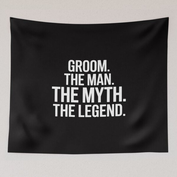 Item preview, The Man Myth Legend Cool Gift for Groom Gift designed and sold by Silicula.