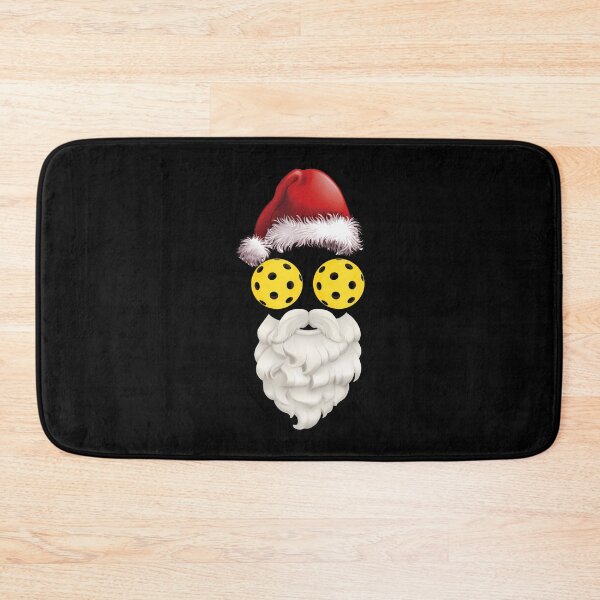 Item preview, Christmas Santa Hat And Beard Pickleball designed and sold by BrandyMartha.
