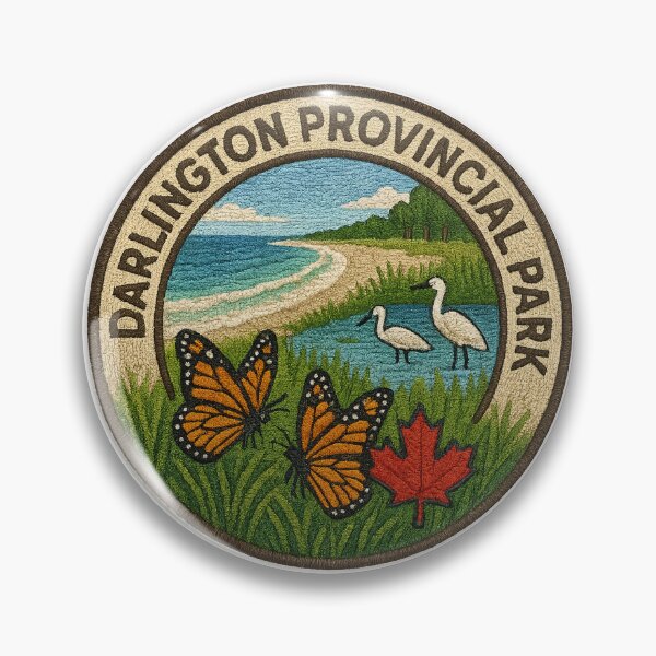 Item preview, Darlington Provincial Park patch designed and sold by CompassLake.