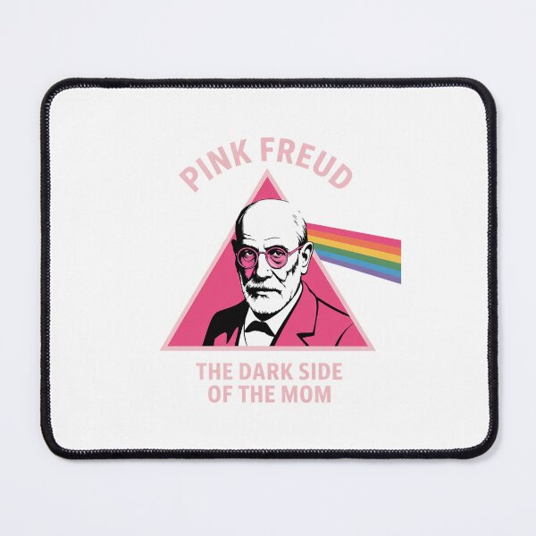 Item preview, Funny Psychology Freud Pink dark side of the mom freudian designed and sold by RayArmstrong.