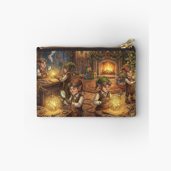 Item preview, The Ornament Makers’ Elves Workshop - Christmas Art designed and sold by Glitchart66.