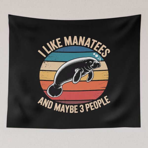 Item preview, Funny Manatee Art For Men Women Sea Cow Monster Fish Lover designed and sold by HaileyRobel.