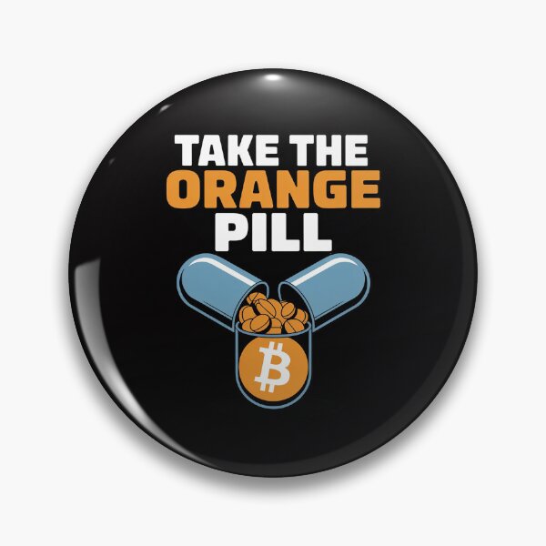 Item preview, Take the Orange Pill - BTC Cryptocurrency Trading Bitcoin designed and sold by Silicula.