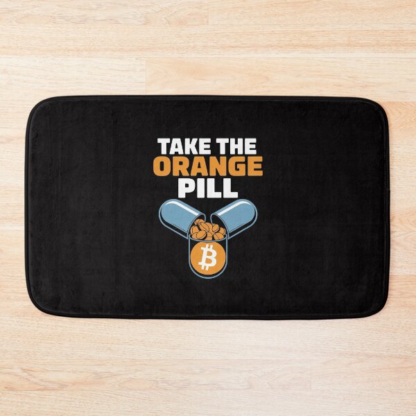 Item preview, Take the Orange Pill - BTC Cryptocurrency Trading Bitcoin designed and sold by Silicula.