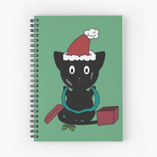 Item preview, Little cat is trying to wrap presents  designed and sold by Sunnyxsun.