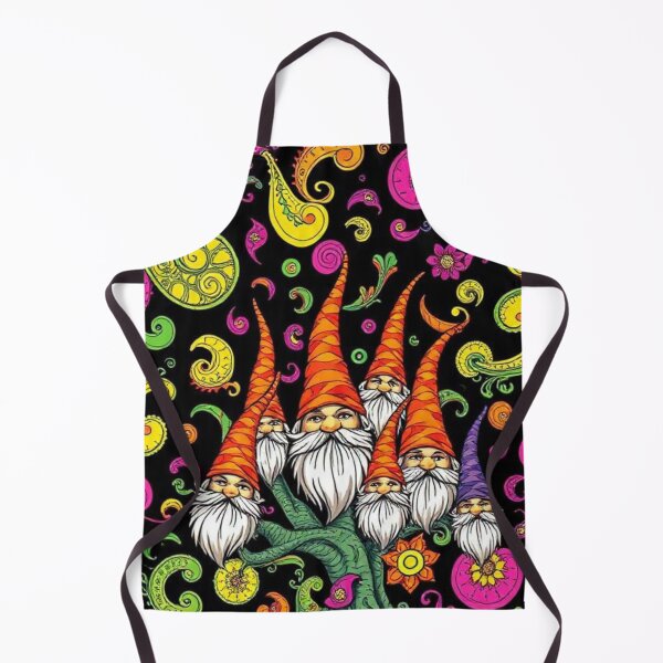 Item preview, Psychedelic Paisley Gnome Tree • Trippy Forest Fantasy Art designed and sold by Jeff's Good Mojo Dojo.
