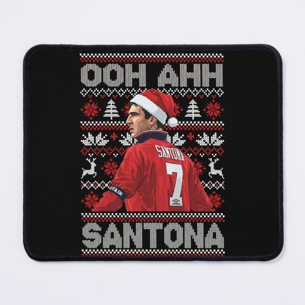 Item preview, Ooh Ahh Santona Christmas Jumper, Funny Football Xmas Sweatshirt, Retro Holiday Ugly Sweater designed and sold by BeatriceJFling.