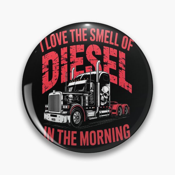 Item preview, I Love The Smell Of Diesel In The Morning Cool Trucker designed and sold by SignaturalGen.