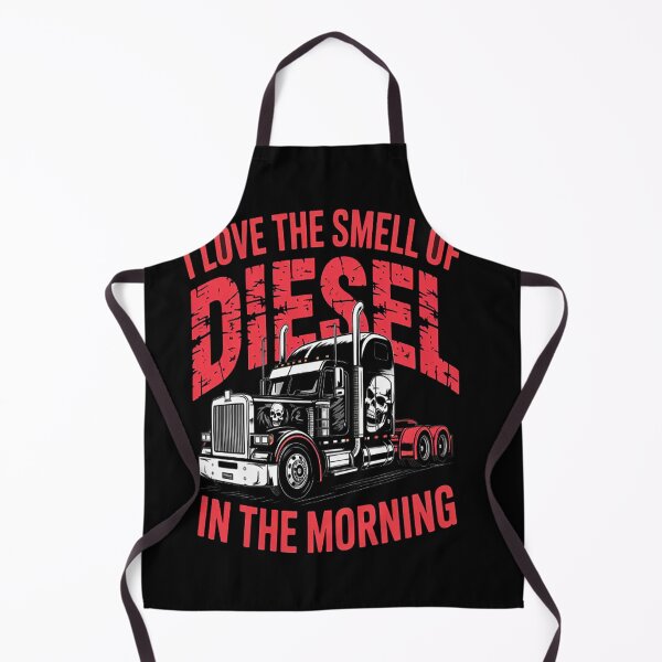 Item preview, I Love The Smell Of Diesel In The Morning Cool Trucker designed and sold by SignaturalGen.