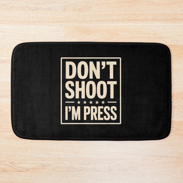 Item preview, Don't Shoot I'm Press Correspondent Reporter Member Media designed and sold by DrewLeuschke.
