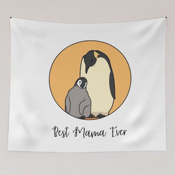 Item preview, Best Mama Ever. Cute Design. Penguins designed and sold by SofikoDesigns.