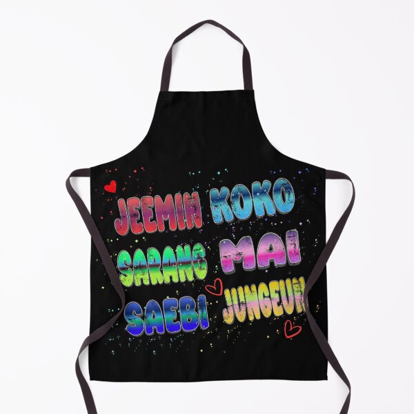 Item preview, Izna Members Colorful Gradient Typography – K-pop Fan Art Design designed and sold by arorar.