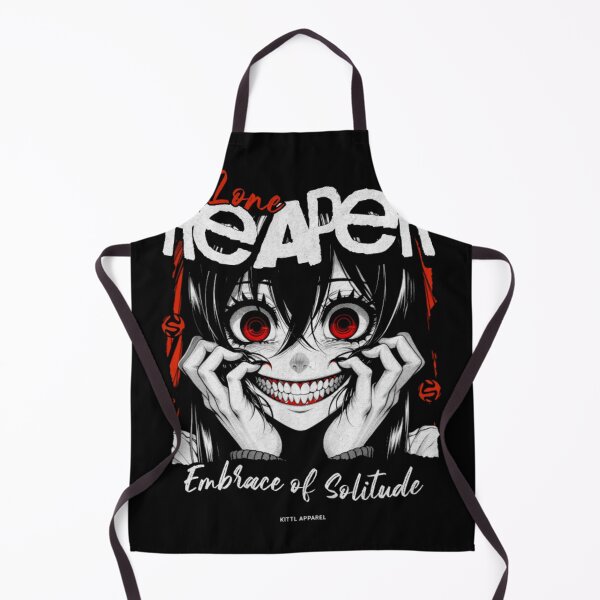 Item preview, Zone REAPER Embrace of Solitude Creepy Anime Girl Graphic Tee designed and sold by GenZFashion000.