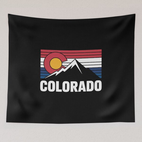 Item preview, Colorado Flag Mountain Top designed and sold by AmparoBoyle.