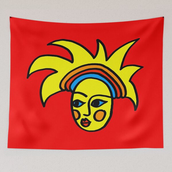 Item preview, Jesper Head on Red Board designed and sold by Istvan Ocztos.